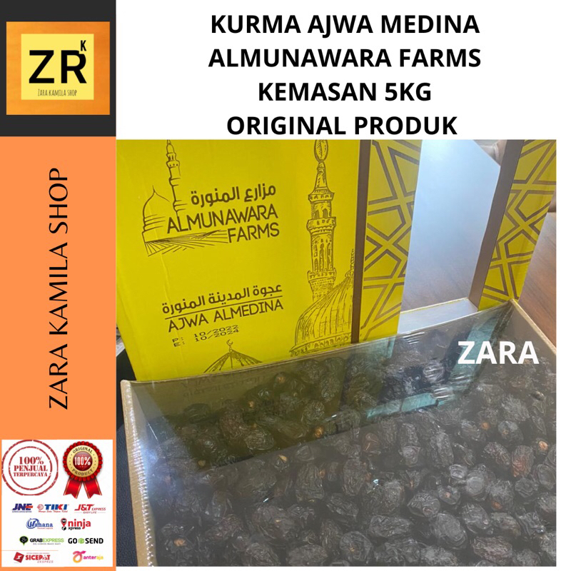 

kurma ajwa madinah almunawara 5kg original