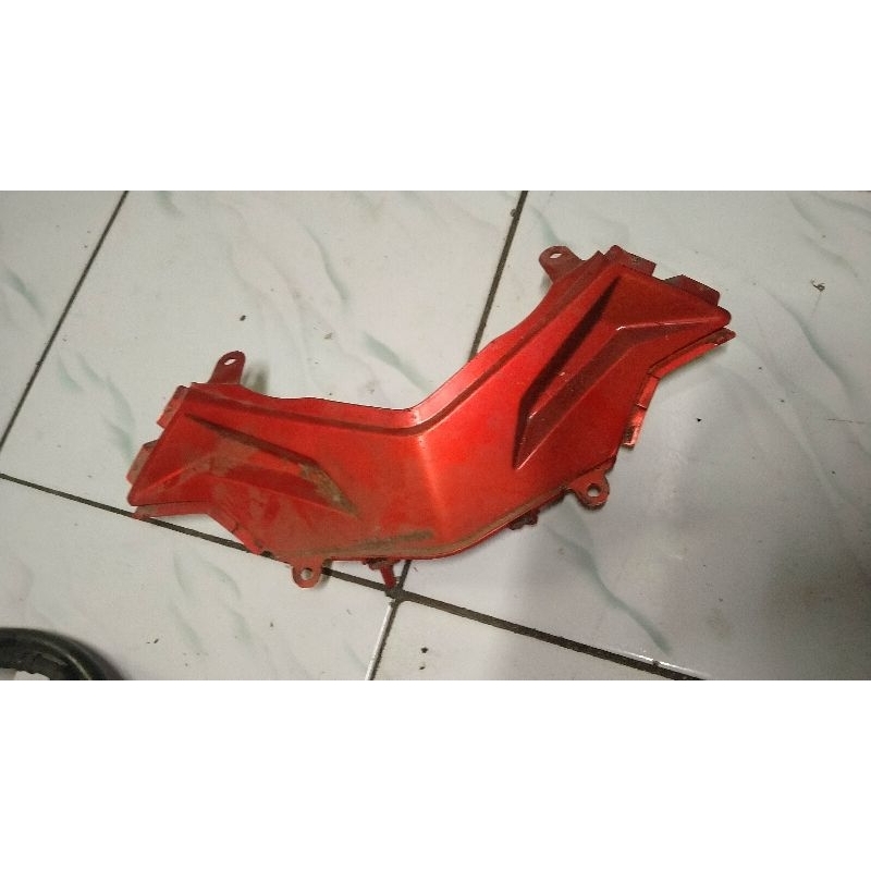 Cover sambungan body tengah ninja 250 fi orange