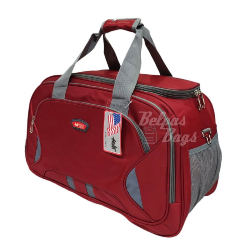 Tas baju tas pakaian travel traveling selempang jinjing polo twin 89656