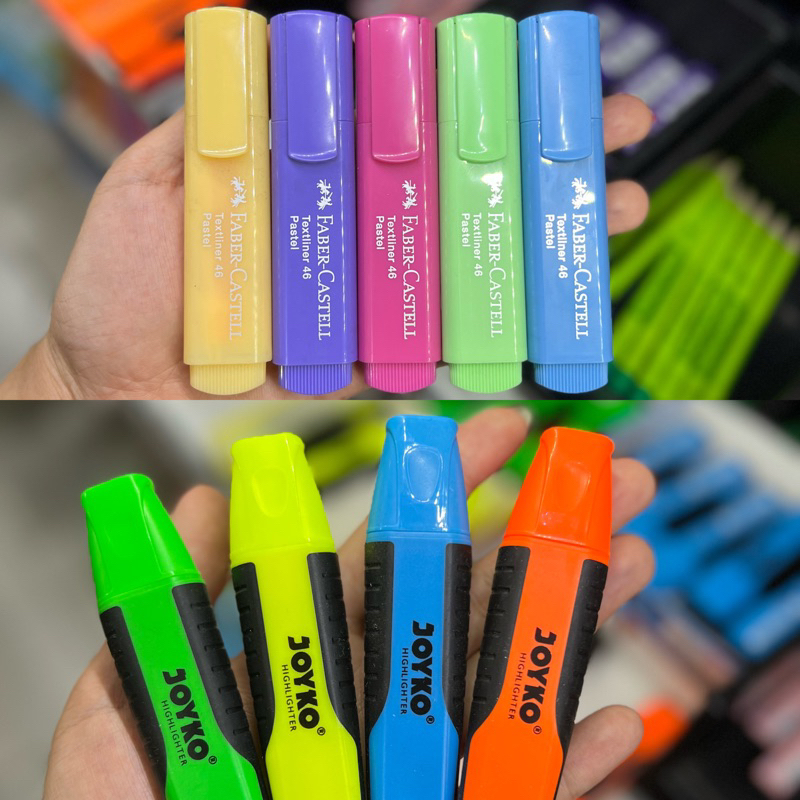 Stabilo highlighter faber castell joyko