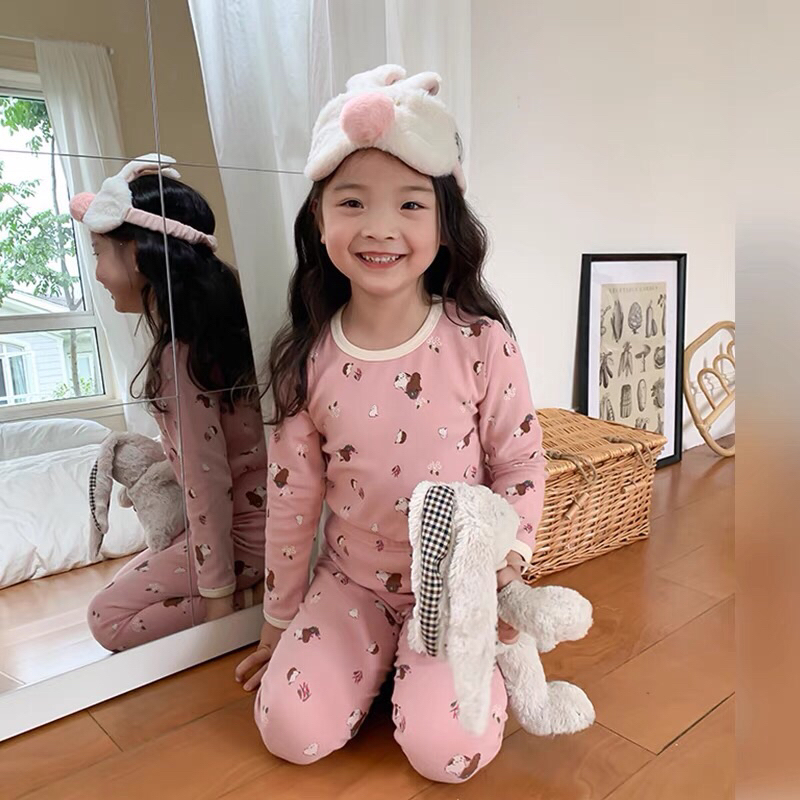 PIYAMA ANAK MOTIF GIRLS IMPORT BUKAN HNM BUKAN MOTHERCARE