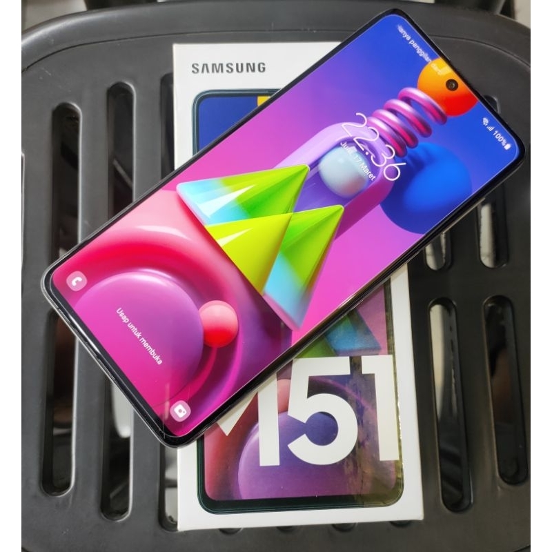 SAMSUNG M51 RAM 8/128GB SECOND MURAH