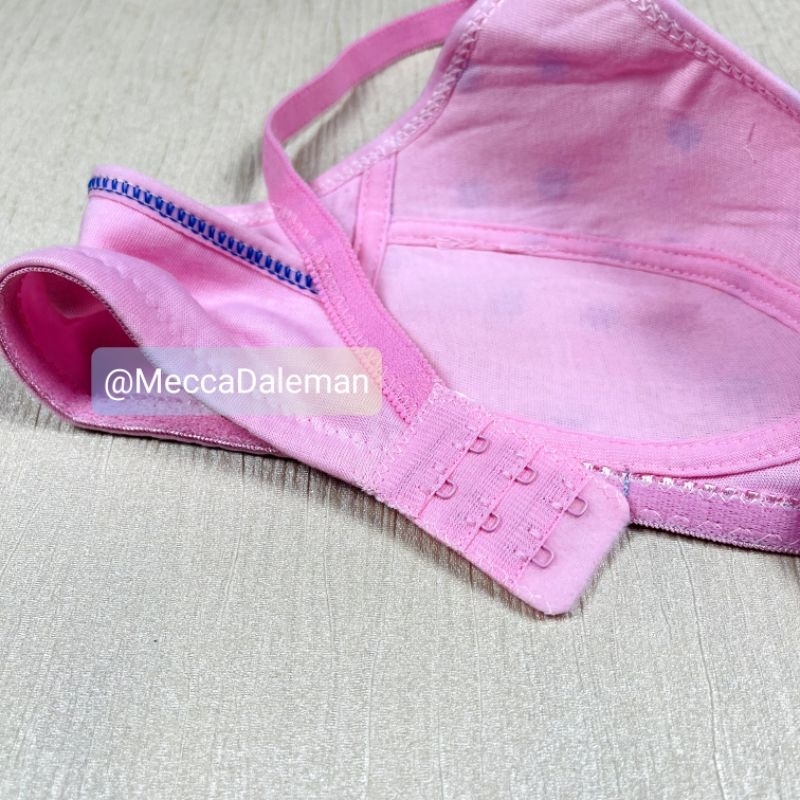 Bra Bh Sport Anak Remaja SD SMP SMA Dewasa Motif Polkadot Murah Tanpa Busa Tanpa Kawat