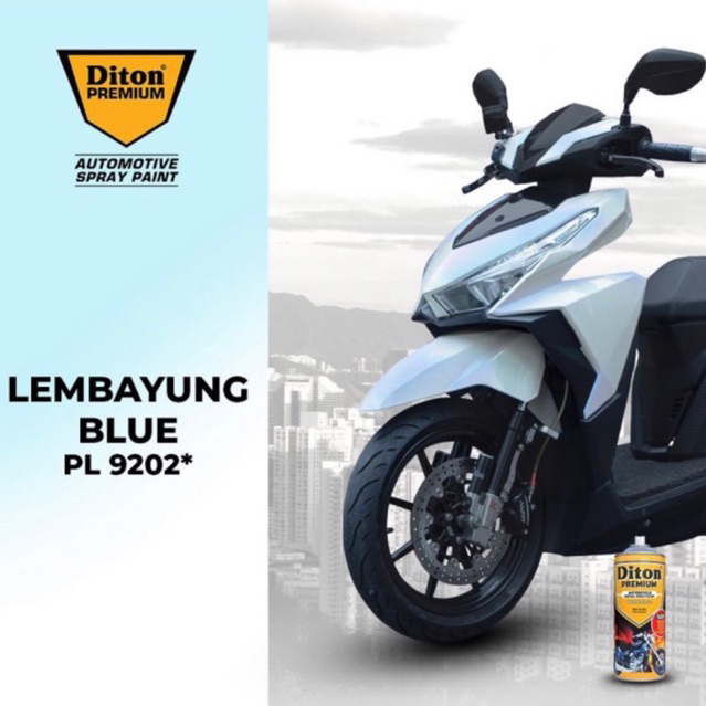 Cat Semprot Diton Premium 400cc - Lembayung Blue PL 9202