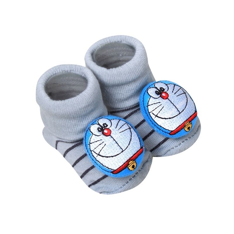 lov me❤️ Kaos kaki Bayi Doraemon 1-6 bulan