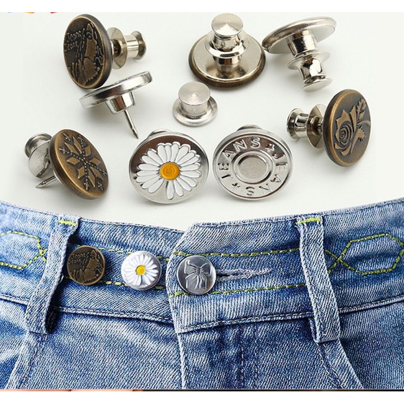 kancing jeans/pengait celana jens/lepas pasang