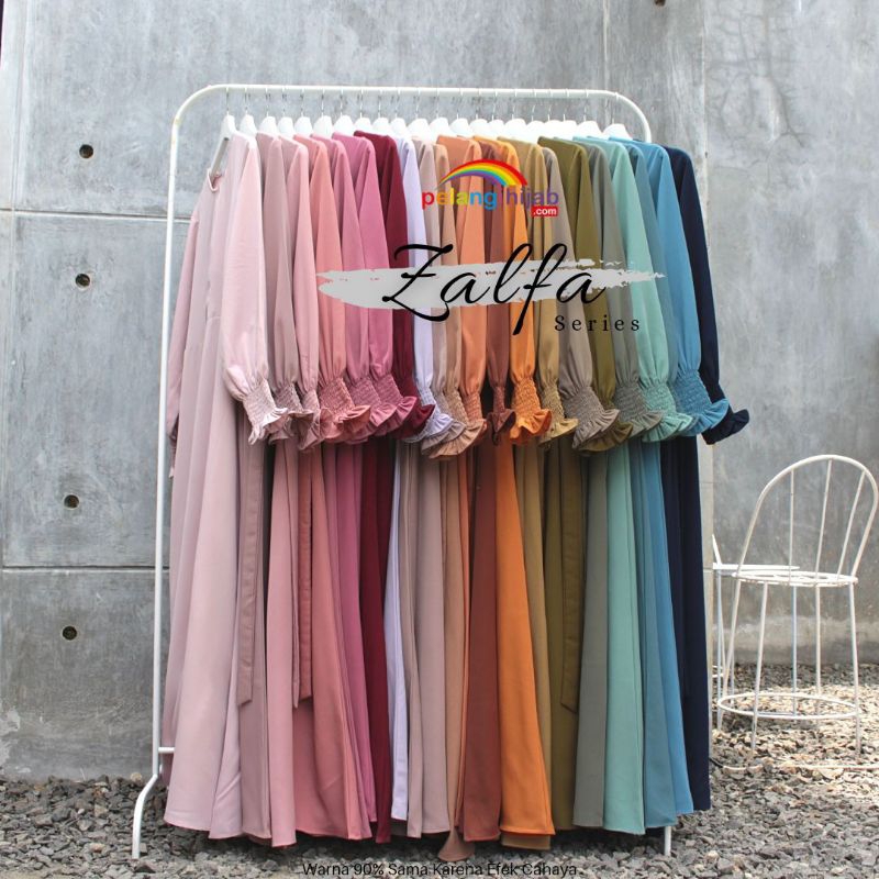 Pelangi Hijab Gamis Syari Ori Muslimah Remaja Dewasa Jakarta