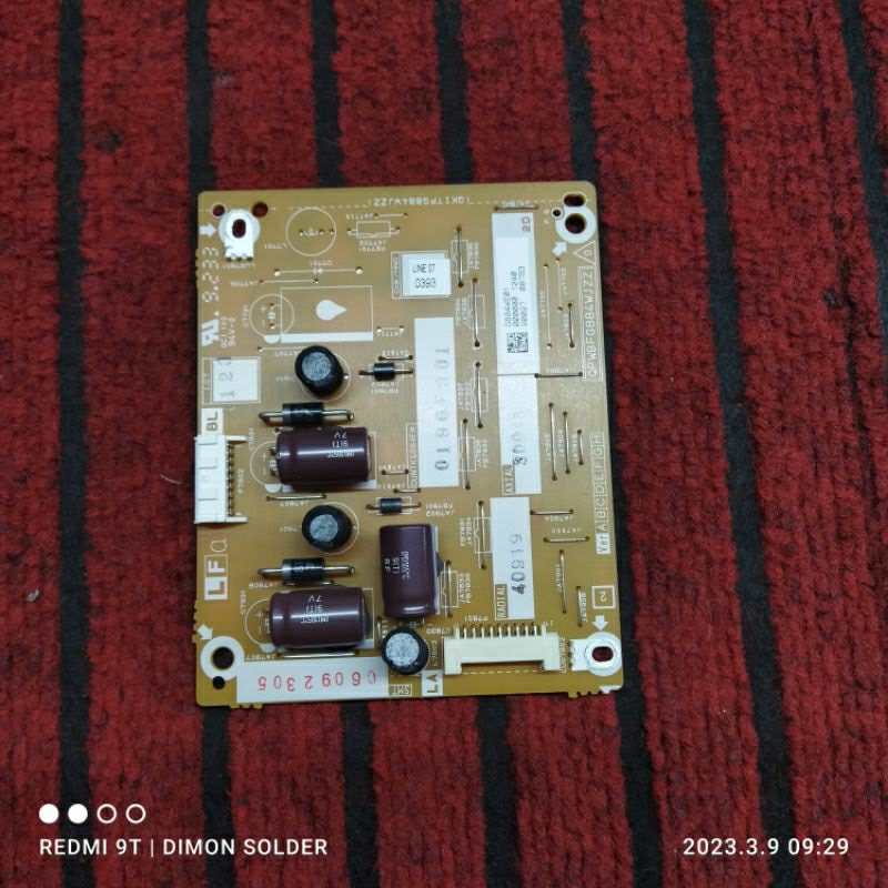 INVERTER TV SHARP 2T-C50BG1I - 2T C50BG1I - 2T C50BG1