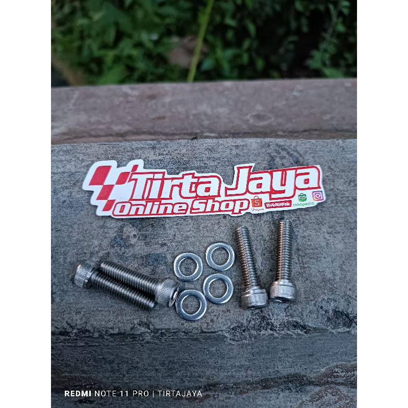 baut L stainles klem stang honda win cb gl 100 max pro cdi series megapro tiger