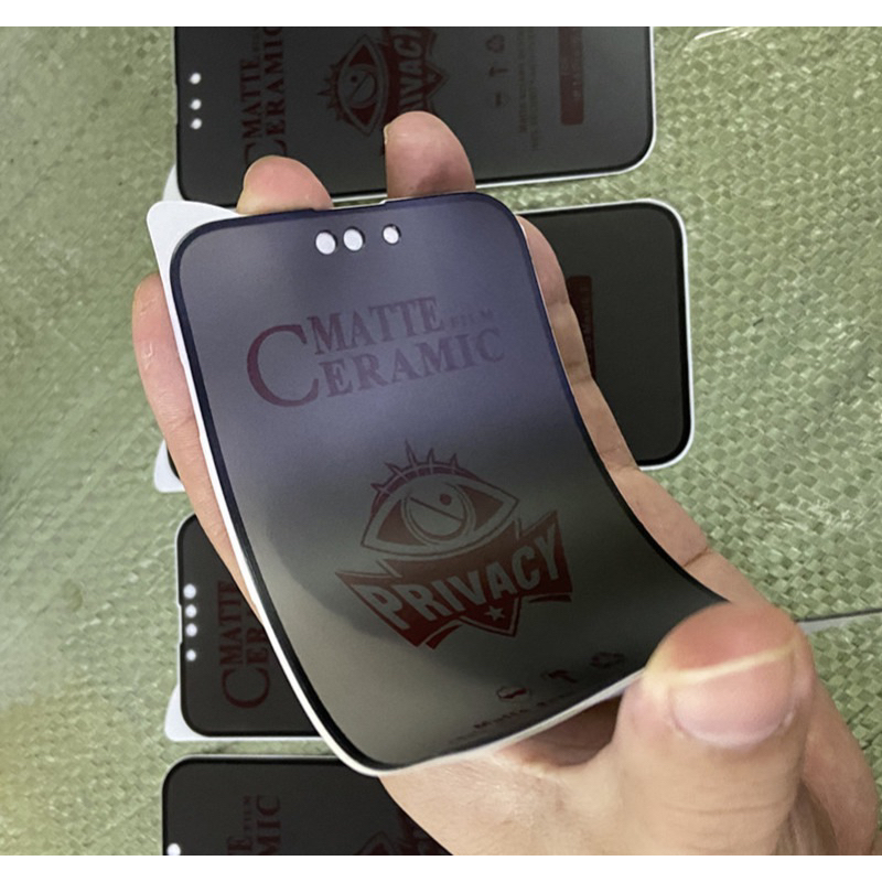 VIVO Y19s/Y29/Y03T/Y28/Y18/Y03/Y100/Y17S/Y36/Y35/Y27/Y27 5G/Y16/Y02/Y02T/Y02S/Y21S/Y33S/Y22/Y15S/Y32/Y53S/Y51/Y51S/Y51A/Y33T/Y31S/Y30i/Y50i/Y21/Y21A/Y21T/Y20/Y20S/Y12S/Y12/Y15/Y17/Y81/Y83/Y85/Y91/Y93/Y95/Y91C TEMPERED GLASS CERAMIC MATTE ANTI SPY