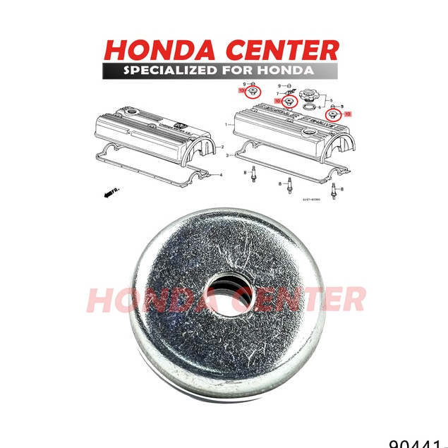 washer gromet karet baut tutup klep honda accord executive prestige 1984 1985 1986 1987 1988 1989