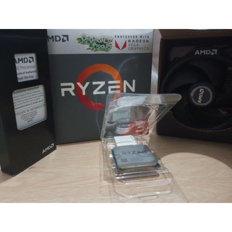 AMD Ryzen 3 2200G (BEKAS PAKAI)