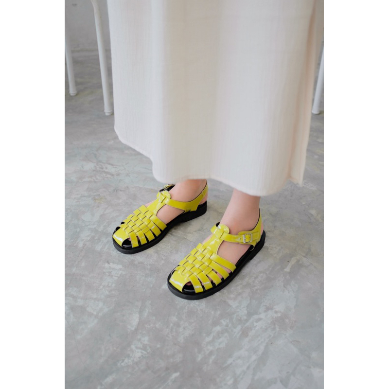 EASTMOUNTSIDE Melina Lime - Sepatu Sandal Wanita