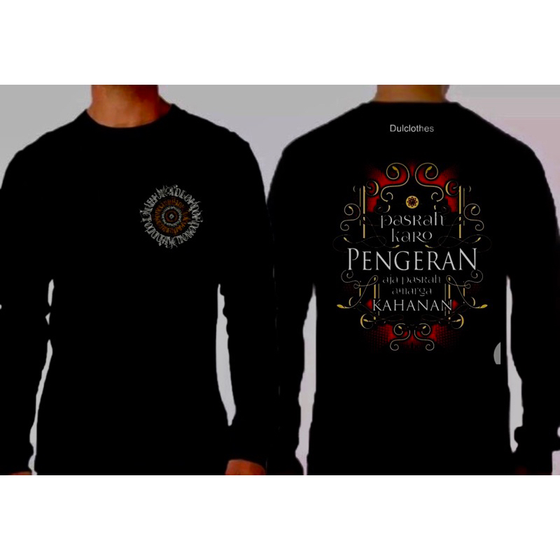 kaos pria lengan panjang kahana jawa