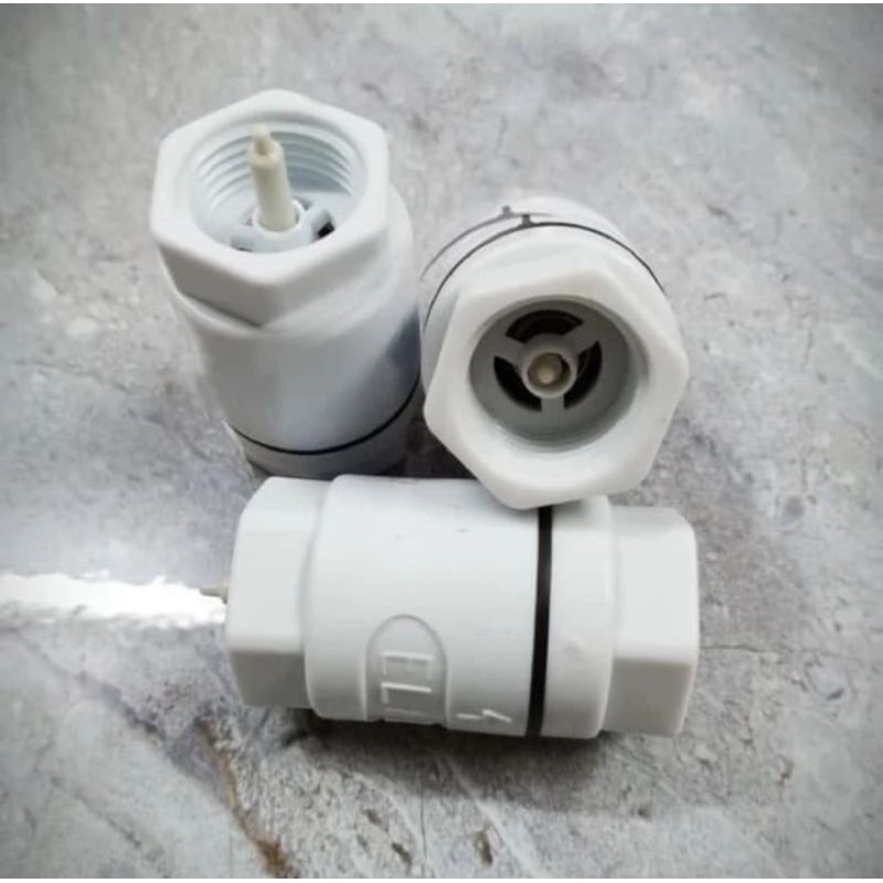 Tossen Klep PVC Plastik/ Tusen Klep 1/2 3/4 1 Inch