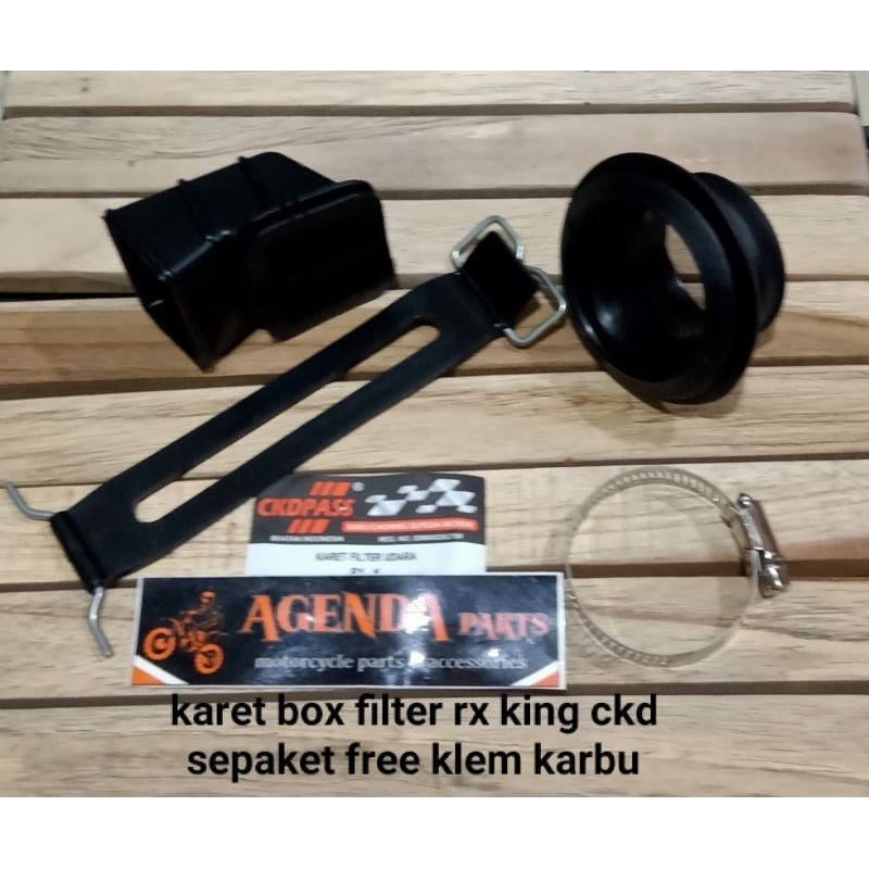 karet box filter rx king ckd sepaket free klem karbu sesuai gambar photo