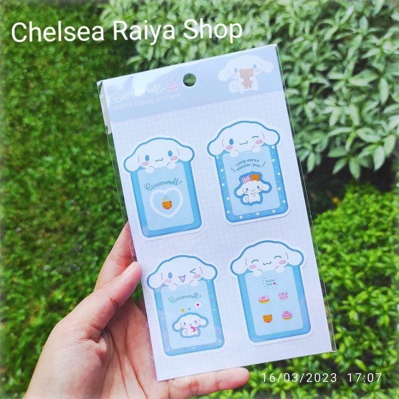 

Stiker Frame Foto Sanrio Cinnamoroll 1 Lembar Cinamorol Cinamoroll Cinnamonroll Kawaii Original Korea