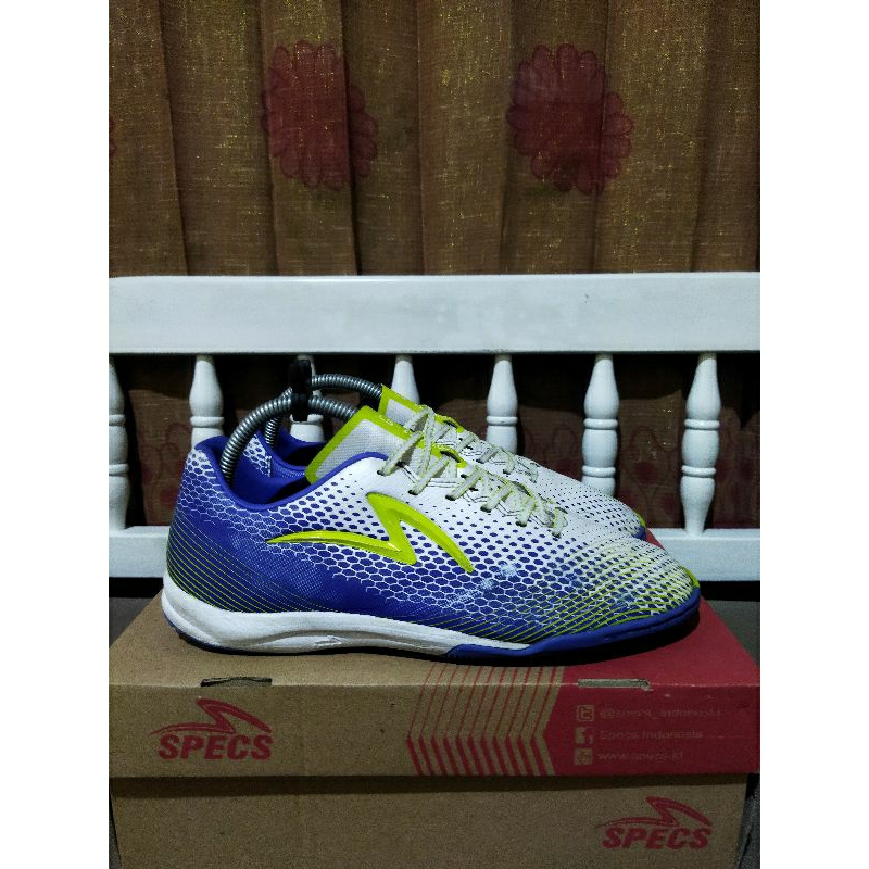 SEPATU FUTSAL SPECS LS OMEGA IN META CRUSH (SECOND)