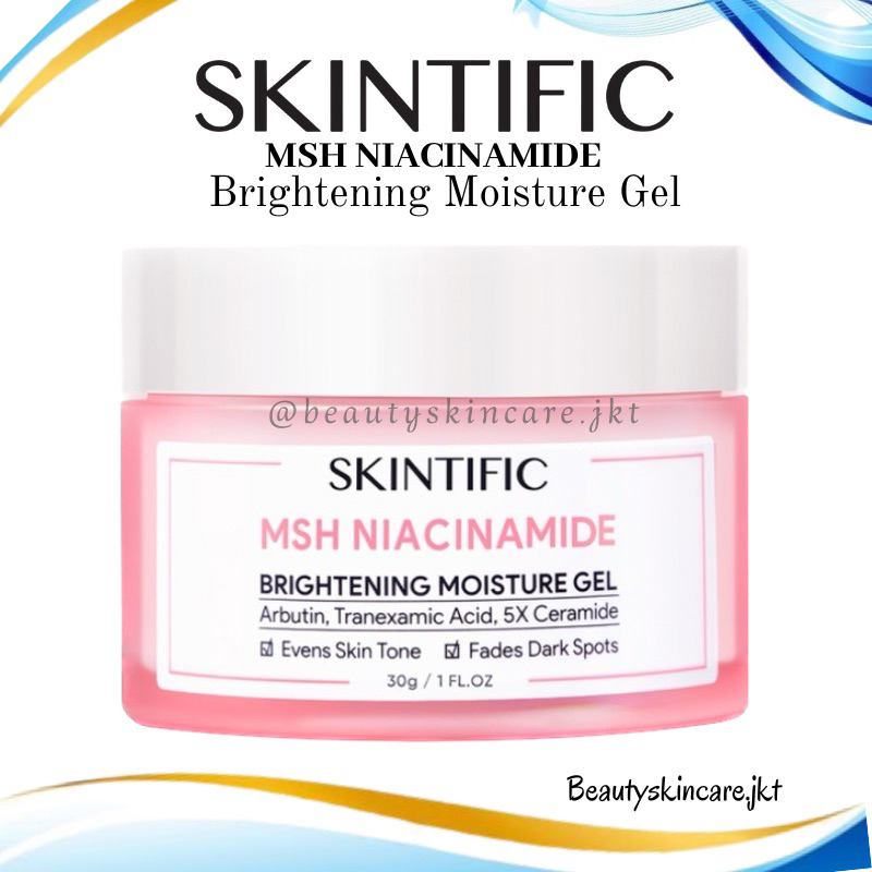 SKINTIFIC MSH Niacinamide Brightening Moisturizer Glowing Gel