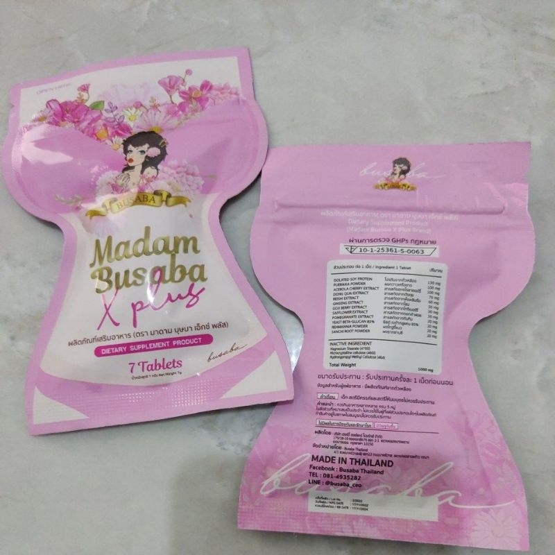 Madam busaba herbal repair suplement pembesar dan pengencang payudara