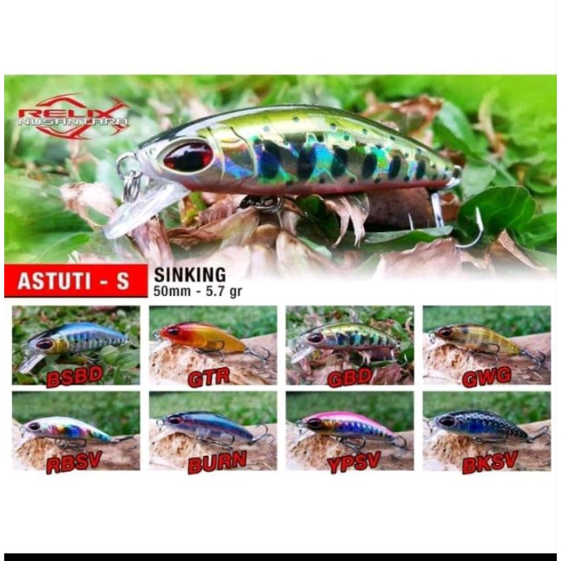 Umpan Minow Relix nusantara Astuti