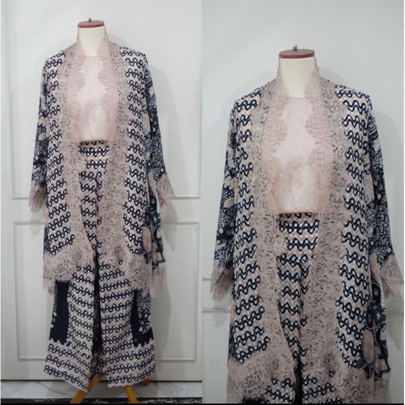 Arumi Lace Series Batik set Celana Kulot SARAH THE LABEL