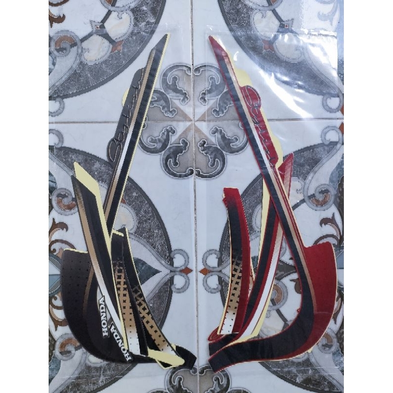 Stiker Striping Scoopy 2023 Stylish scopy 2023