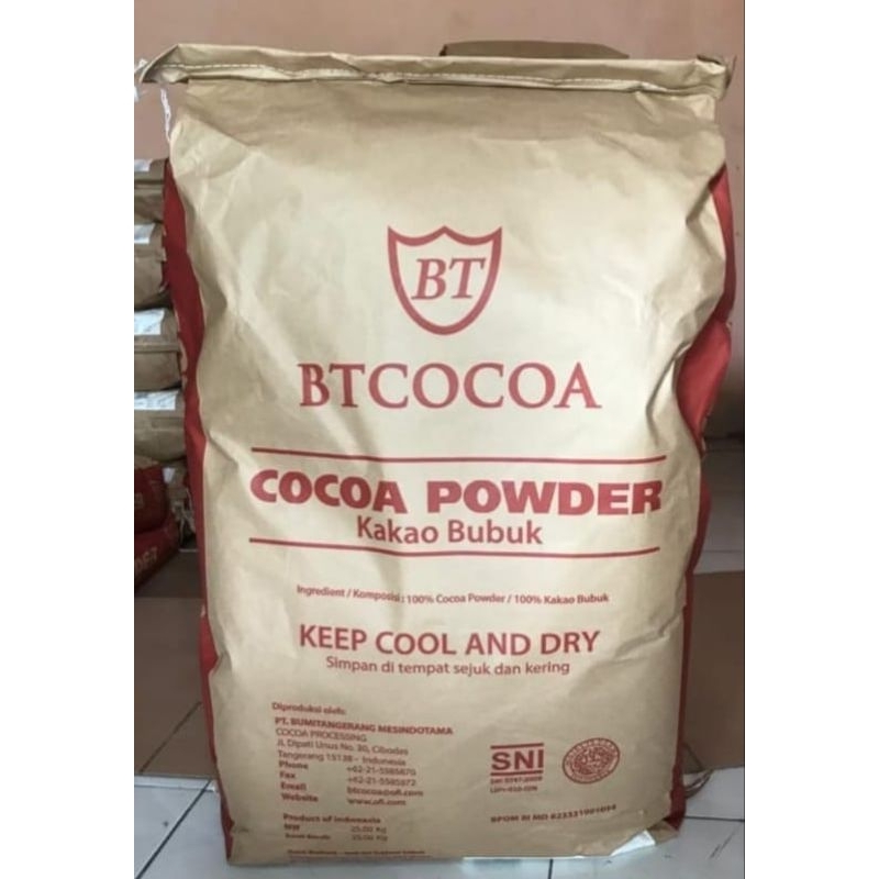 

Coklat bubuk /Dark Coklat powder BT 1000 HA 1zak=25 kg