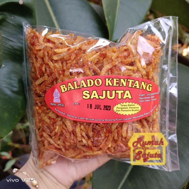 

Balado kentang/mustofa SAJUTA 200gr grosir/ecer