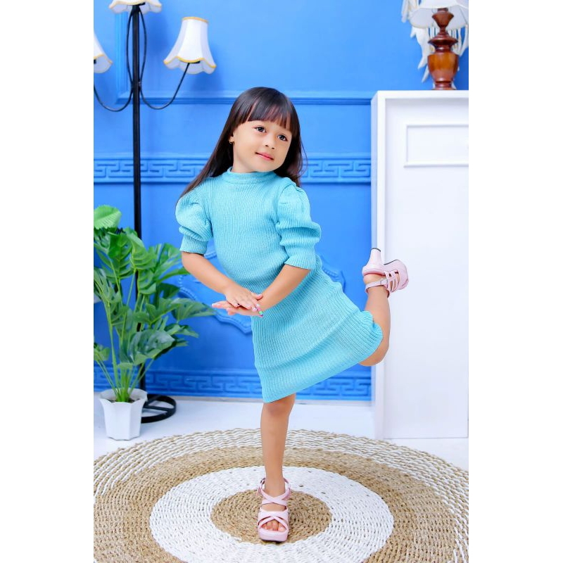 DRESS RAJUT BCL ANAK PEREMPUAN