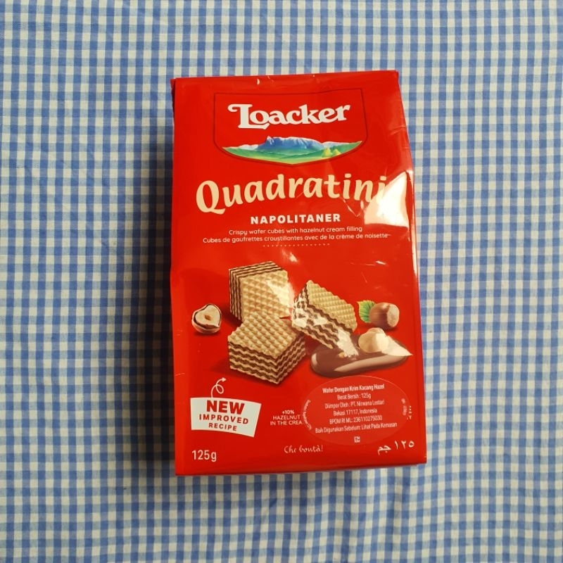 Loacker Quadratini 125 gr All Variant