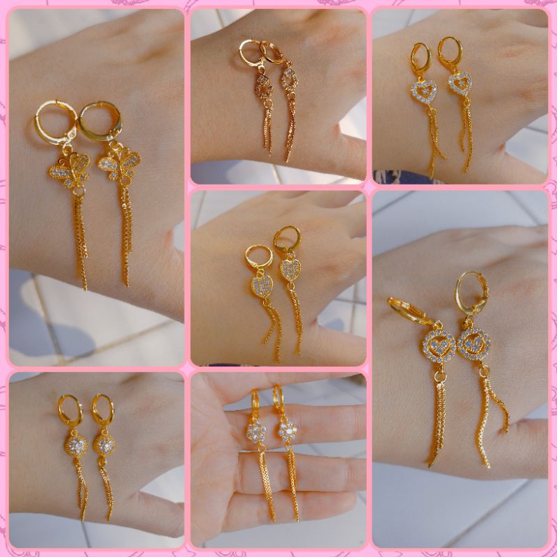 anting modis xuping jurai lapis emas
