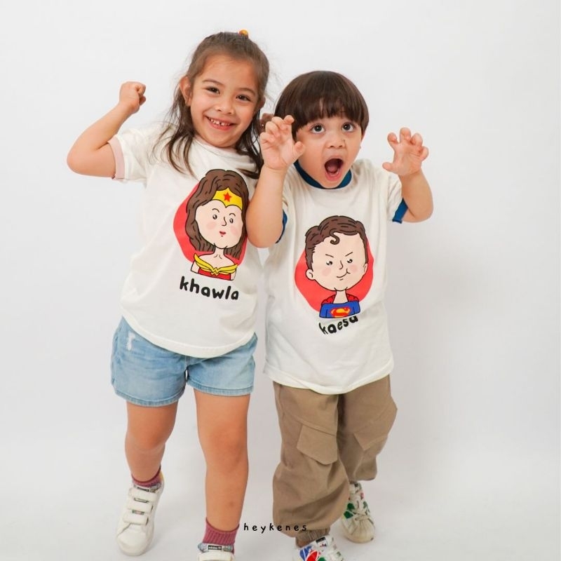 Heykenes Kaos Anak Custom Superhero 30s