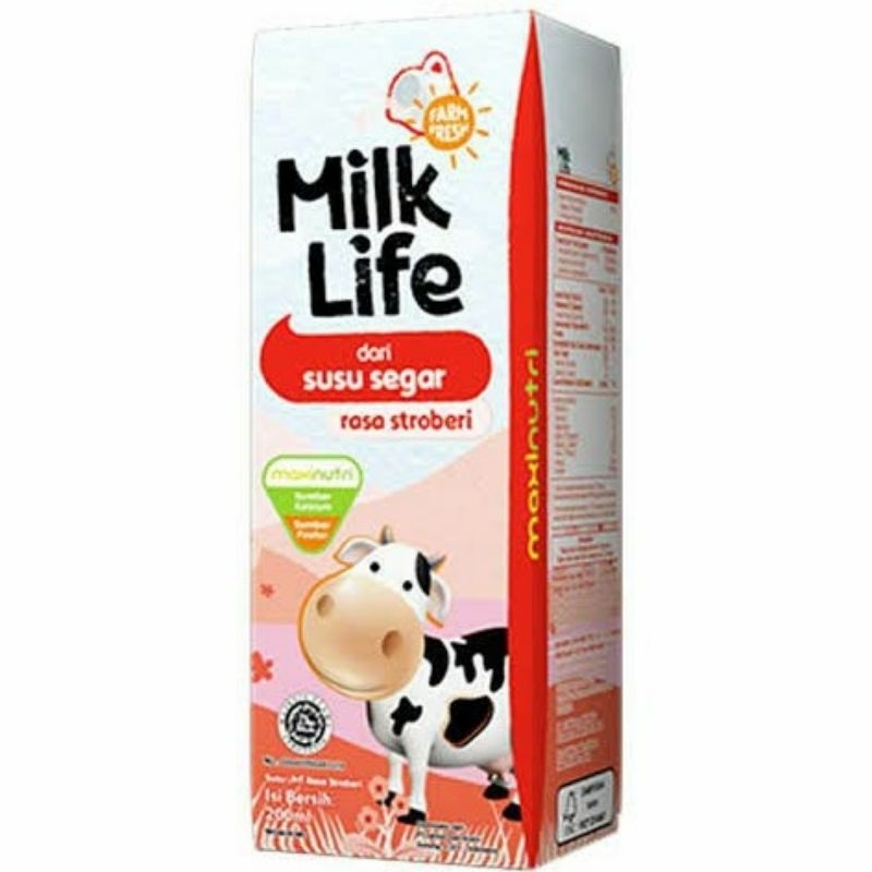 

milk life strawberry 200 ml
