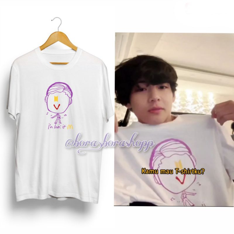 T-shirt limited edition Taehyung/ T-shirt MCD BTS/ V RM JIN SG JH JM JK