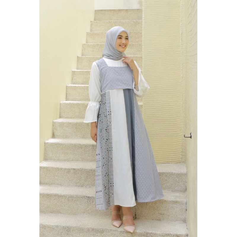 Amina Dress Pakaian Wanita By Dya_id