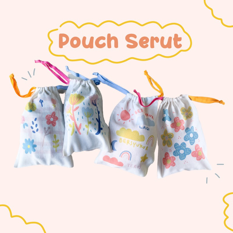 

Pouch Serut Flowery by Ocicuit