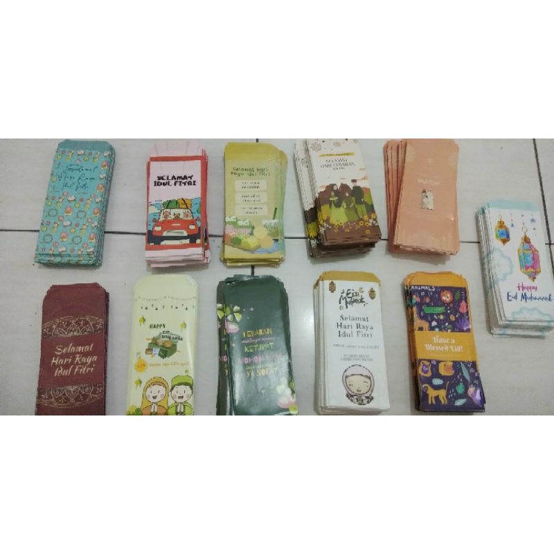 

Amplop lebaran uang tanpa dilipat