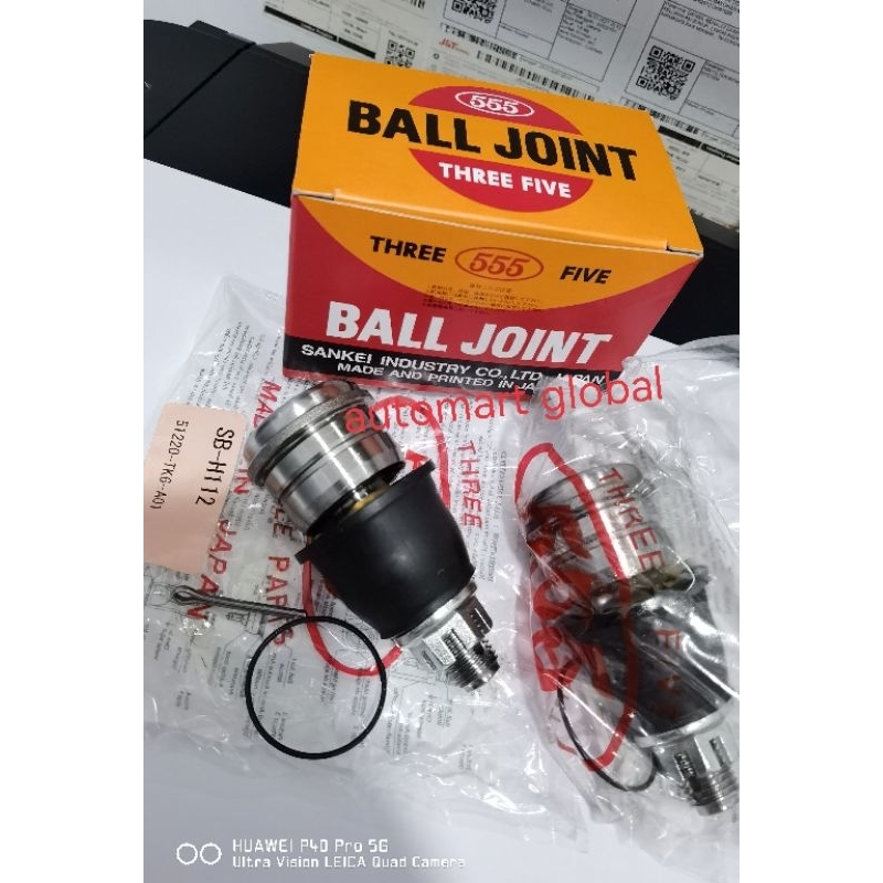 Ball joint Honda jazz RS Freed new city 555 Japan asli 2pc