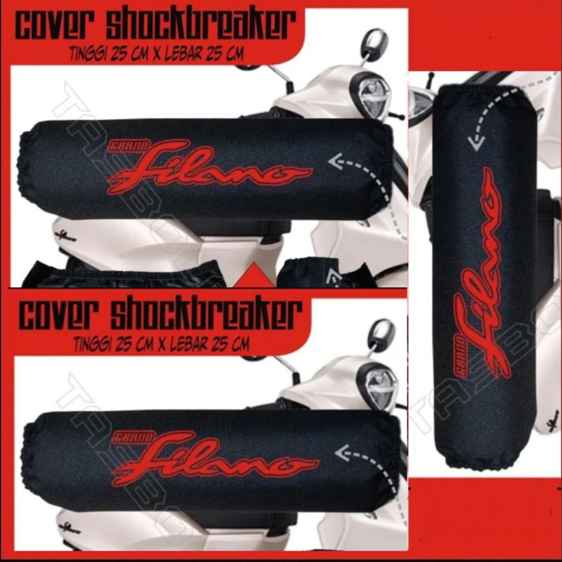 Sarung Pelindung Shok Beker Cover Shock Breaker Yamaha Grand Filano PREMIUM