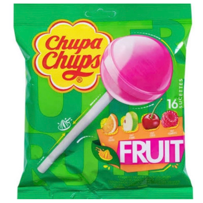 

Chupa Chups Fruits 10 pcs