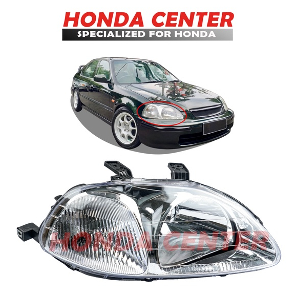 head lamp lampu depan civic ferio 1996 1997 1998