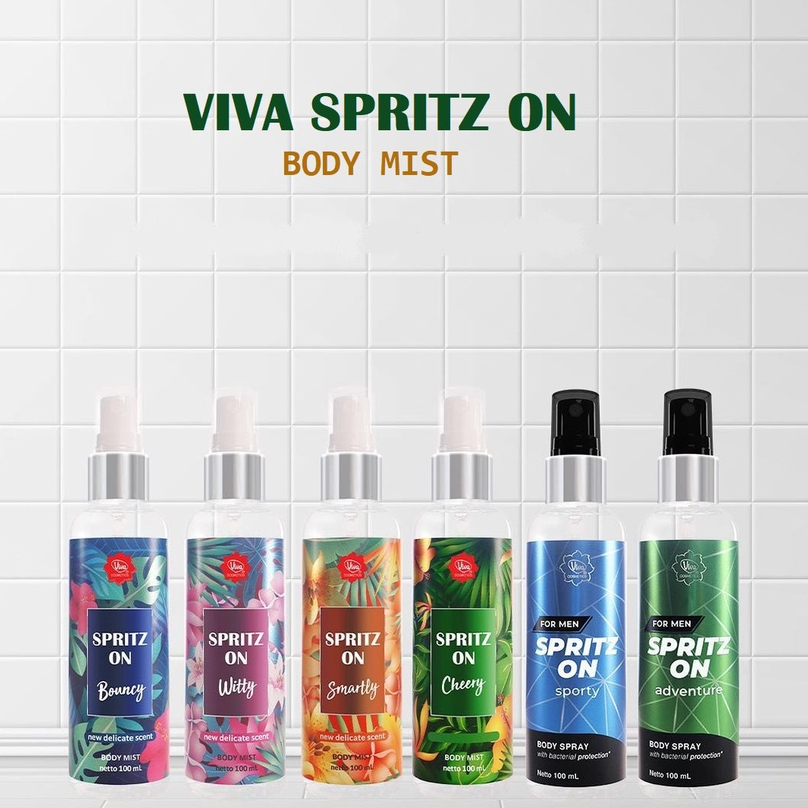 VIVA SPRITZ ON! Body Mist Spray Parfume