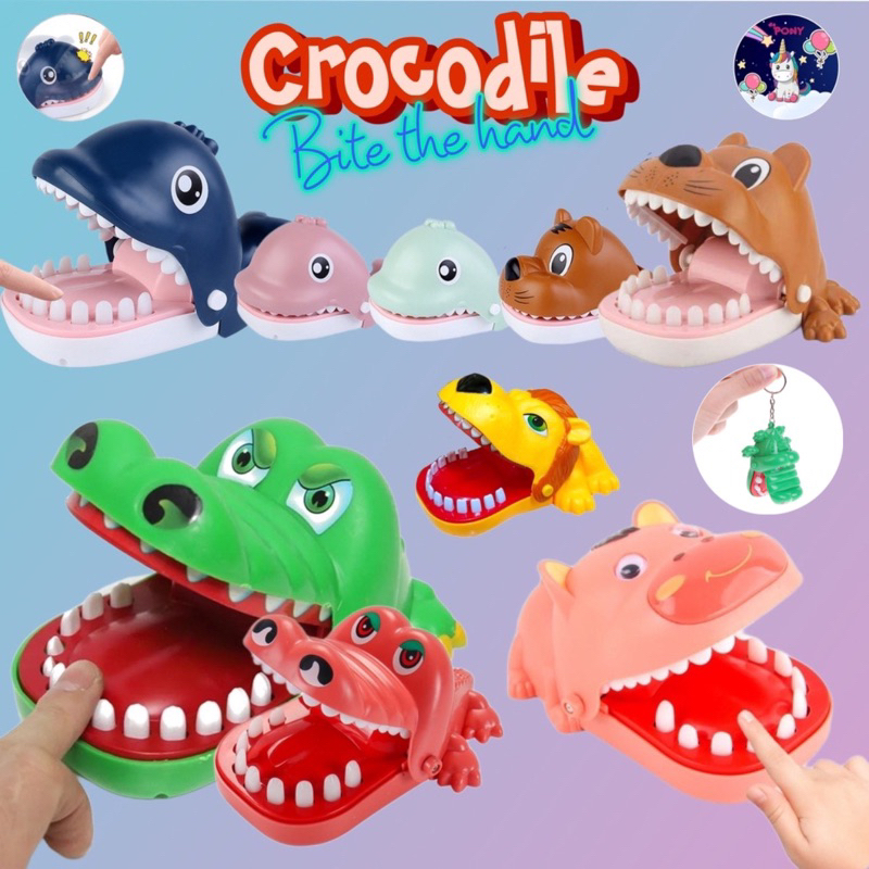 Crocodile Dentist, Mainan Buaya Gigit, Fish Dentist, Lion Dentist, Mainan anak