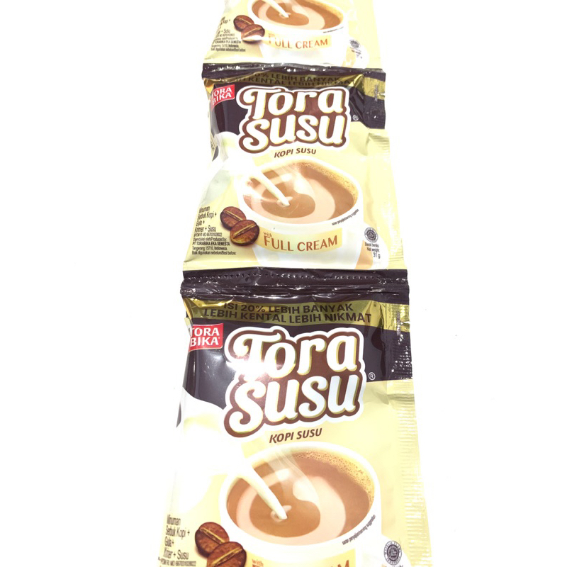 

Torabika Tora Susu | Kopi Torabika Kopi Susu 10 PCS