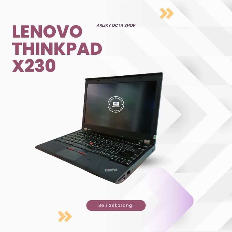 Lenovo Thinkpad X230 Intel Core i5 Ram 16gb ssd 512gb webcam mulus murah bagus dan bergaransi