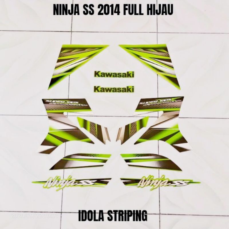Striping Ninja SS 2014 Full Hijau
