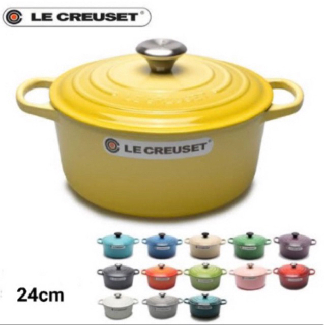 ORIGINAL LE CREUSET FRENCH DUTCH OVEN 24cm