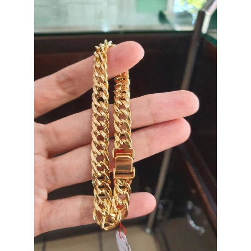 Gelang emas sisik naga 3gram