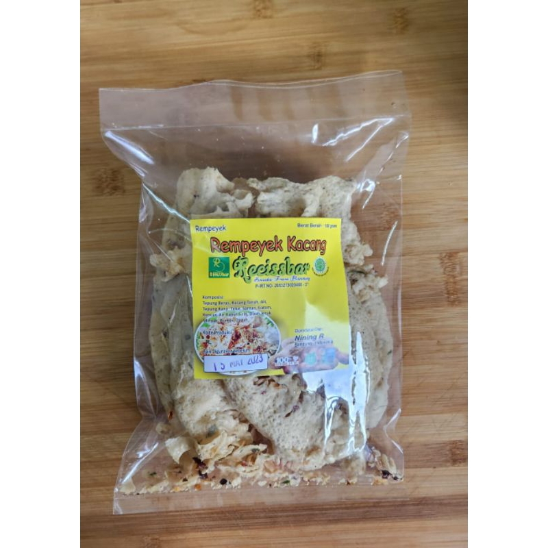 

Rempeyek Kacang Recissbar 150 gr
